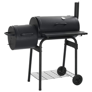 Diverse Hardware, Klassischer Holzkohlegrill Barbecue Smoker, vidaXL Klassischer Holzkohlegrill Barbecue Smoker