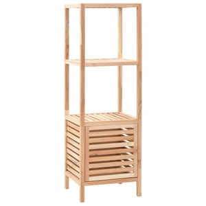 Diverse Hardware, Badezimmerschrank Nussbaumholz Massiv 39,5 x 35,5 x 123 cm, vidaXL Badezimmerschrank Massivholz Walnuss 39,5x35,5x123 cm