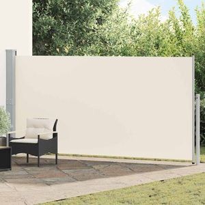 Diverse Hardware, Ausziehbare Seitenmarkise 160 x 500 cm Creme