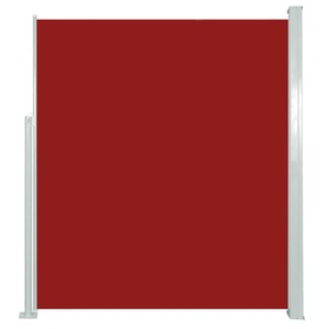 Diverse Hardware, Ausziehbare Seitenmarkise 160 x 500 cm Rot, vidaXL Ausziehbare Seitenmarkise 160x500 cm Rot