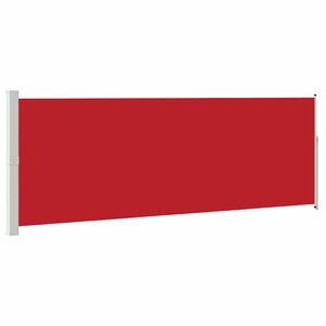 Diverse Hardware, Ausziehbare Seitenmarkise 160 x 500 cm Rot
