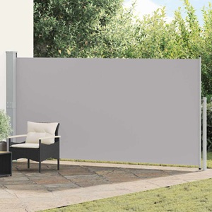 Diverse Hardware, Ausziehbare Seitenmarkise 160 x 500 cm Grau