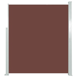 Diverse Hardware, Ausziehbare Seitenmarkise 160 x 500 cm Braun, vidaXL Ausziehbare Seitenmarkise 160x500 cm Braun