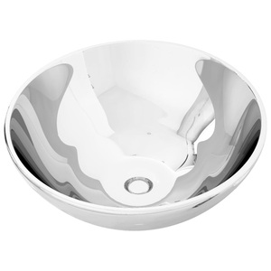 Diverse Hardware, Waschbecken 32,5 x 14 cm Keramik Silbern, vidaXL Waschbecken 32,5 x 14 cm Keramik Silbern