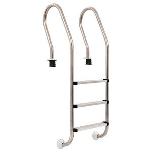 Diverse Hardware, Pool-Leiter 3 Stufen 120 cm Edelstahl, vidaXL Pool-Leiter 3 Stufen 120 cm Edelstahl 304