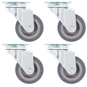 Diverse Hardware, Lenkrollen 4 Stk. 50 mm, vidaXL Lenkrollen 4 Stk. 50 mm