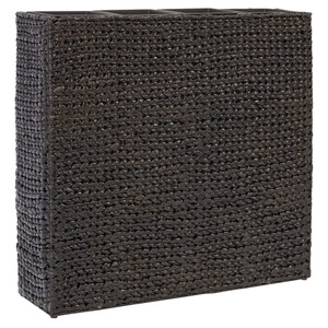 vidaXL, vidaXL Garten-Hochbeet mit 4 Töpfen Wasserhyazinthe Schwarz, vidaXL Blumenkübel mit 4 Pflanztöpfen Wasserhyazinthe Schwarz