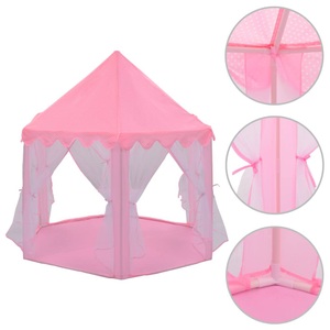 Diverse Hardware, Prinzessin-Spielzelt Rosa, vidaXL Prinzessin-Spielzelt Rosa