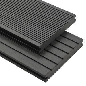 vidaXL, vidaXL WPC Massive Terrassendielen mit Zubehör 26 m² 2,2 m Grau, 