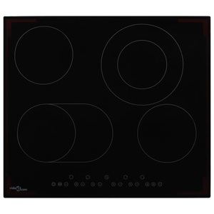 Diverse Hardware, Glaskeramik-Kochfeld mit 4 Brennern Touch-Bedienfeld 6600 W, vidaXL Glaskeramik-Kochfeld mit 4 Platten Touch Control 6600 W