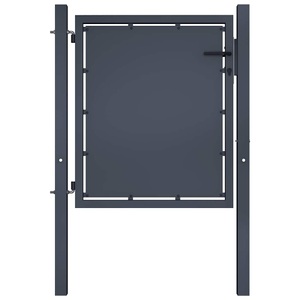 Diverse Hardware, Gartentor Stahl 100 x 75 cm Anthrazit, vidaXL Gartentor Stahl 100 x 75 cm Anthrazit