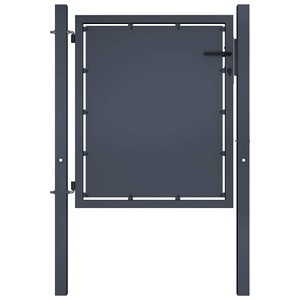 Diverse Hardware, Gartentor Stahl 100 x 75 cm Anthrazit, vidaXL Gartentor Stahl 100 x 75 cm Anthrazit