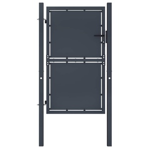 Diverse Hardware, Gartentor Stahl 100 x 200 cm Anthrazit, vidaXL Gartentor Stahl 100 x 200 cm Anthrazit