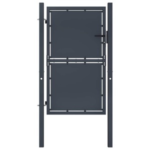 Diverse Hardware, Gartentor Stahl 100 x 200 cm Anthrazit, vidaXL Gartentor Stahl 100 x 200 cm Anthrazit