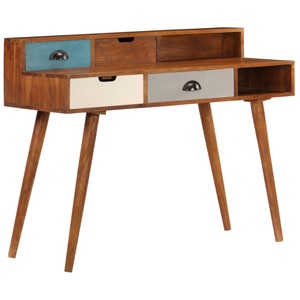 Diverse Hardware, Schreibtisch 110 x 50 x 90 cm Akazienholz Massiv, vidaXL Schreibtisch 110 x 50 x 90 cm Akazienholz Massiv