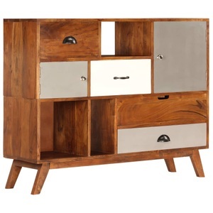 Diverse Hardware, Sideboard 115 x 35 x 86 cm Akazienholz Massiv