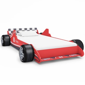 Diverse Hardware, Kinderbett im Rennwagen-Design 90 x 200 cm Rot, vidaXL Kinderbett im Rennwagen-Design 90 x 200 cm Rot
