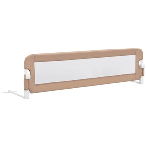 Diverse Hardware, Kleinkind-Bettschutzgitter Taupe 150x42 cm Polyester, vidaXL Kleinkind-Bettschutzgitter Taupe 150x42 cm Polyester