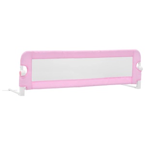 Diverse Hardware, Kleinkind-Bettschutzgitter Rosa 120x42 cm Polyester, vidaXL Kleinkind-Bettschutzgitter Rosa 120x42 cm Polyester