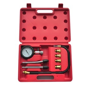 vidaXL, vidaXL 9-tlg. Kompressionstester-Set für Benzinmotoren, vidaXL 9-tlg. Kompressionstester-Set für Benzinmotoren