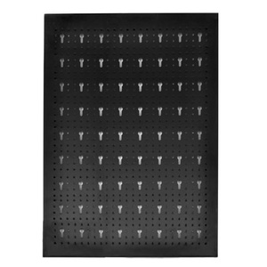 Diverse Hardware, Werkzeugwand Lochwand mit 18 Tegometall Doppelhaken