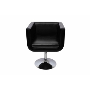 Diverse Hardware, Loungesessel 2 Stk. Kunstleder Schwarz, vidaXL Barsessel 2 Stk. Kunstleder Schwarz