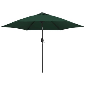 vidaXL, vidaXL Sonnenschirm Gartenschirm Strandschirm Sonnenschutz Grün