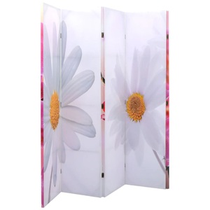 Diverse Hardware, Foto-Paravent Paravent Raumteiler Blumen 200 x 180 cm, vidaXL Raumteiler klappbar 200 x 170 cm Blume
