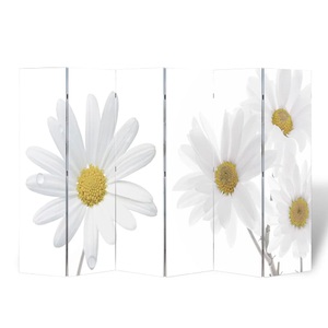 Diverse Hardware, Foto-Paravent Paravent Raumteiler Blumen 240 x 180 cm, vidaXL Raumteiler klappbar 217x170 cm Blume