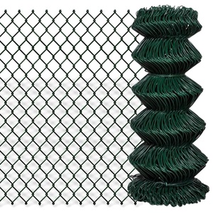Diverse Hardware, Maschendrahtzaun Maschendraht Maschinengeflecht 0,8x15 m, vidaXL Maschendrahtzaun Stahl 0,8x15 m Grün