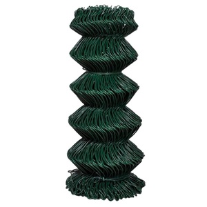 Diverse Hardware, Maschendrahtzaun Maschendraht Maschinengeflecht 0,8x15 m, vidaXL Maschendrahtzaun Stahl 0,8x15 m Grün
