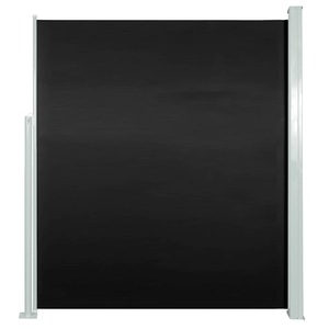 Diverse Hardware, Terrassenmarkise Seitenmarkise 160 x 300 cm Schwarz, vidaXL Seitenmarkise 160x300 cm Schwarz