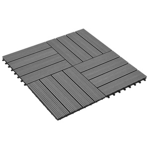 Diverse Hardware, WPC Holz Terrassenfliese Bodenfliese Fliese, vidaXL WPC Holz Terrassenfliese Bodenfliese Fliese