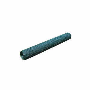 Diverse Hardware, Maschendraht 6-Eck Drahtgitter 50cmx25m, 0,8mm dick, vidaXL Drahtzaun mit PVC-Beschichtung 25x0,5 m Grün