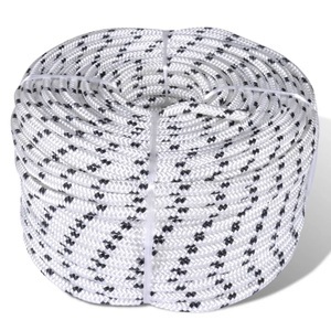 Diverse Hardware, Geflochtenes Tauwerk Bootsleine Polyester 8 mm x 50 m, vidaXL Geflochtenes Tauwerk Bootsleine Polyester 8 mm x 50 m