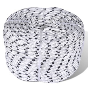 Diverse Hardware, Geflochtenes Tauwerk Bootsleine Polyester 10 mm x 50 m, vidaXL Geflochtenes Tauwerk Bootsleine Polyester 10 mm x 50 m