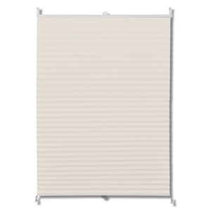 Diverse Hardware, Plissee Faltrollo Rollo Jalousie klemmen 90x125cm Creme, vidaXL Plissee Faltrollo Rollo Jalousie klemmen 90x125cm Creme
