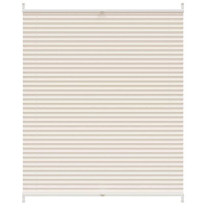 Diverse Hardware, Plissee Faltrollo Rollo Plisseerollo 110x150cm Creme, 