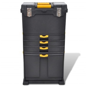 Diverse Hardware, Tragbarer Werkzeugkoffer Trolley Werkzeugaufbewahrung, vidaXL Werkzeugtrolley mit Rädern
