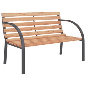 Diverse Hardware, Gartenbank 112 cm Holz und Eisen, vidaXL Gartenbank 120 cm Holz und Eisen