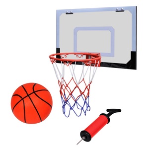 Diverse Hardware, Mini Basketballkorb Set mit Ball und Pumpe- Innenbereich, vidaXL Mini Basketballkorb Set mit Ball und Pumpe- Innenbereich