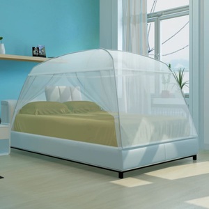 vidaXL, vidaXL Mongolei Netz Moskitonetz 2 Türen 200 x 150 x 145 cm weiß, 