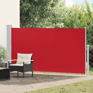 Diverse Hardware, Terrassenmarkise Seitenmarkise 160 x 300 cm Rot