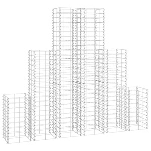 Diverse Hardware, Gabionen-Set 6-tlg. Verzinkter Draht