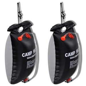 Diverse Hardware, 2er Campingdusche Gartendusche Solardusche Dusche