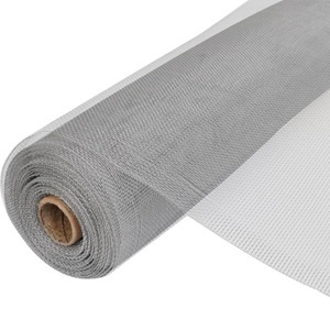 vidaXL, vidaXL Aluminium Gewebe Lichtschacht Draht Alu Gitter Gaze Mücken, vidaXL Fliegengitter Aluminium 100x500 cm Silbern