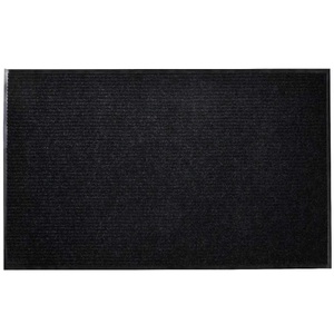 vidaXL, vidaXL Schwarze PVC Türmatte 90 x 120 cm