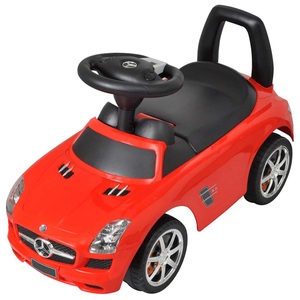 Diverse Hardware, Mercedes Benz Kinderauto Fussantrieb Rot, vidaXL Tretauto für Kinder Rot