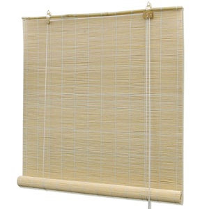 Diverse Hardware, Naturfarbenes Bambusrollo 80 x 160 cm, vidaXL Bambusrollo Natur 80x160 cm