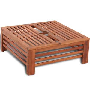 Diverse Hardware, Sonnenschirm-Standfussverkleidung aus Holz